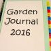 Garden Journal front
